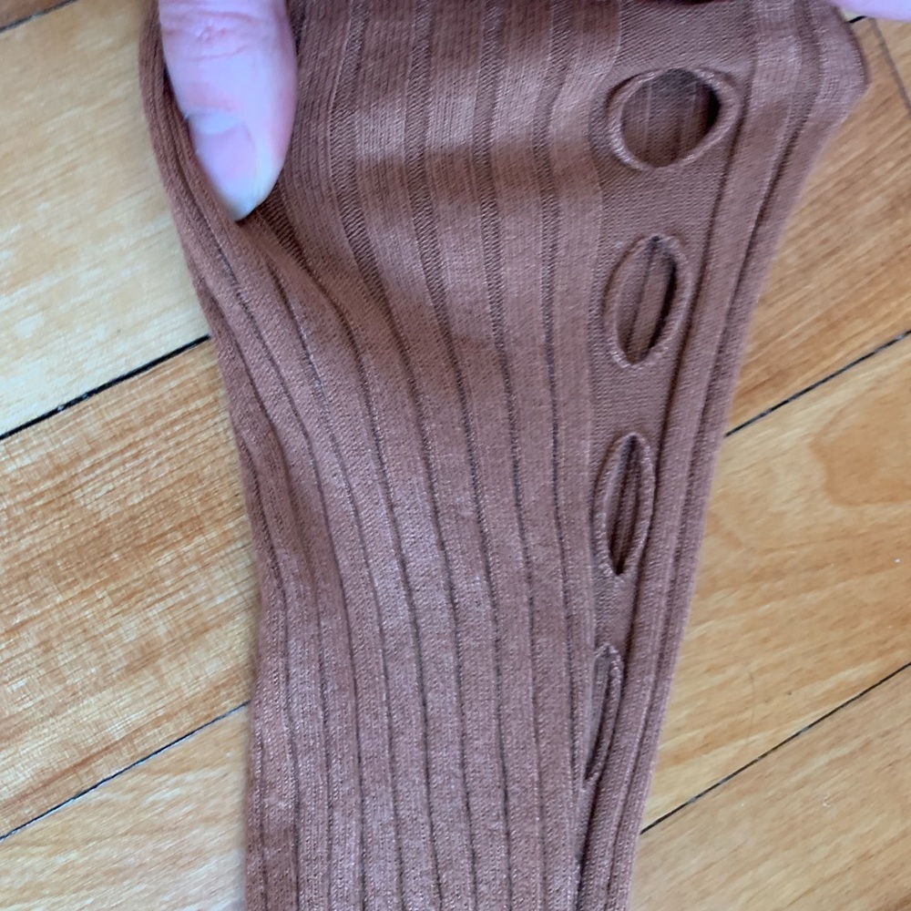 Express chestnut brown long sleeved sweater - Picture 12 of 15